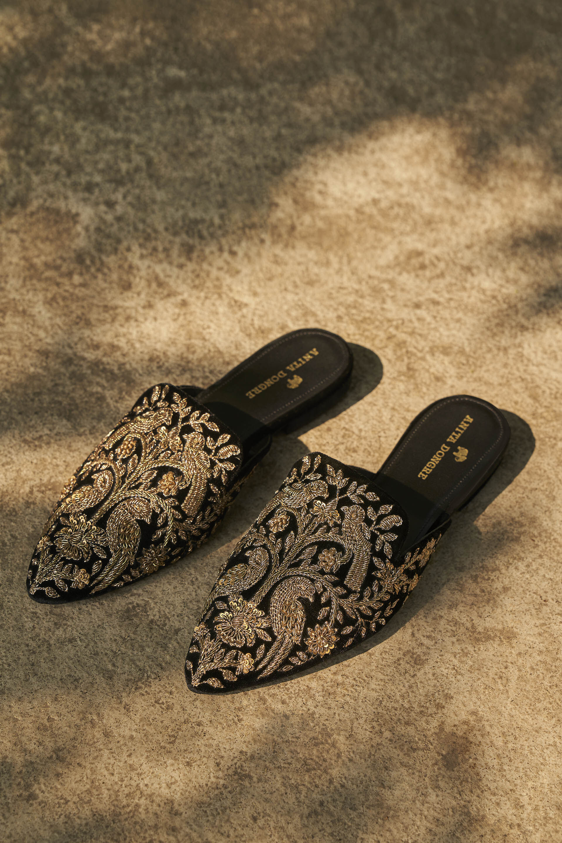 Buy Jaamini Mules Black Online for Women Accessories from Anita Dong