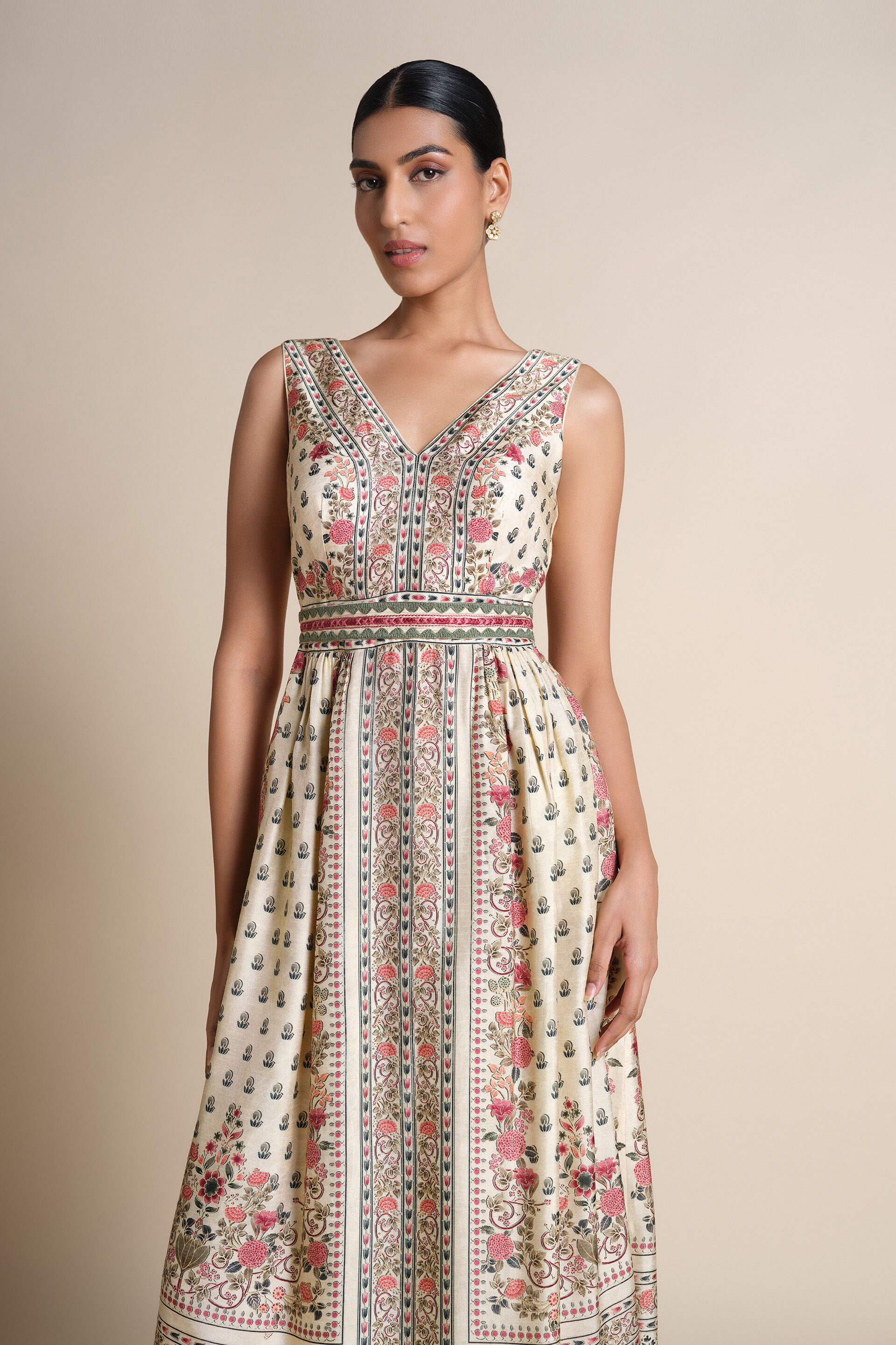 Celandine Silk Dress - Natural, Natural, image 4