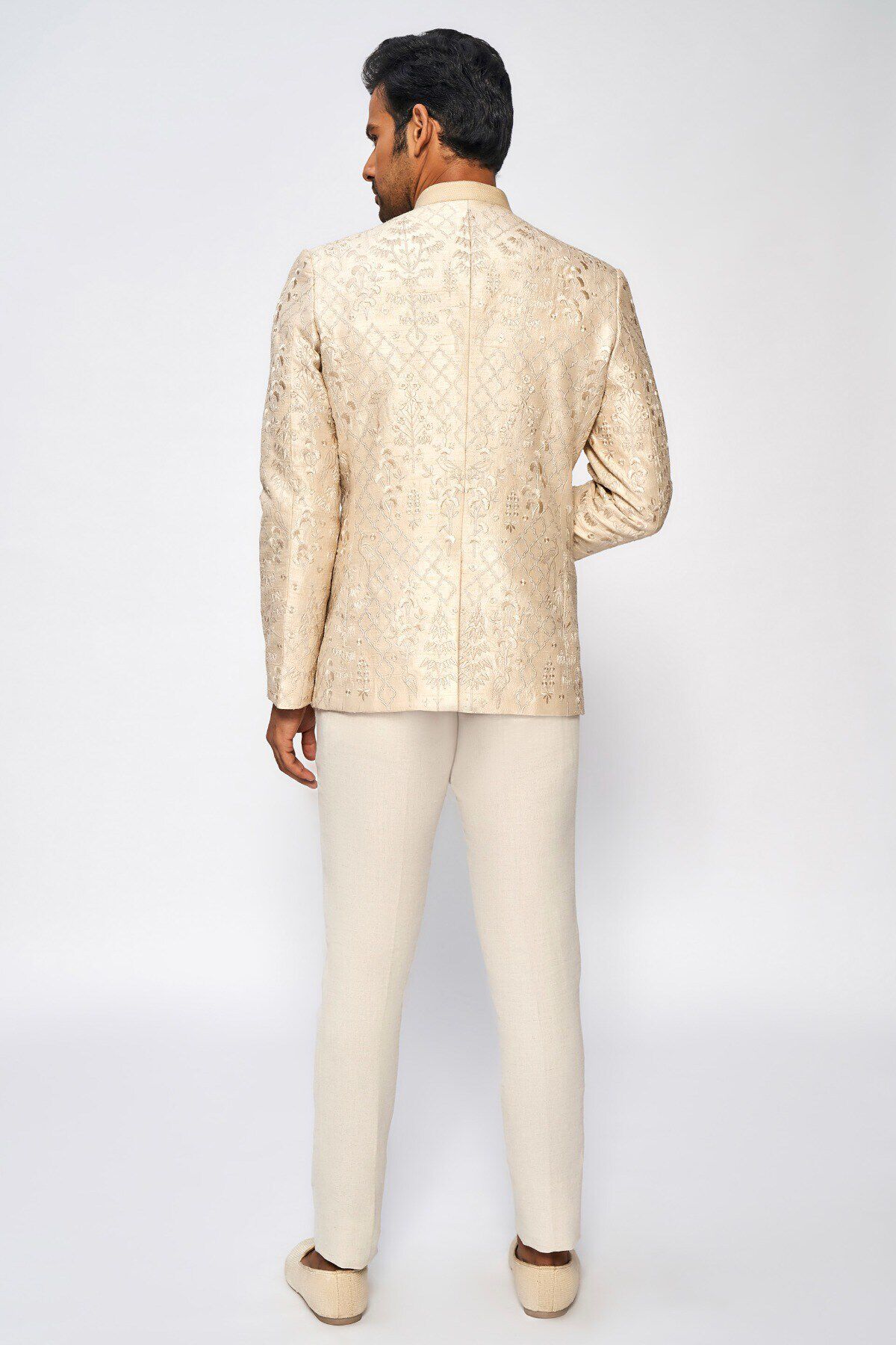 3 - Anwik Bandhgala - Off White, image 3