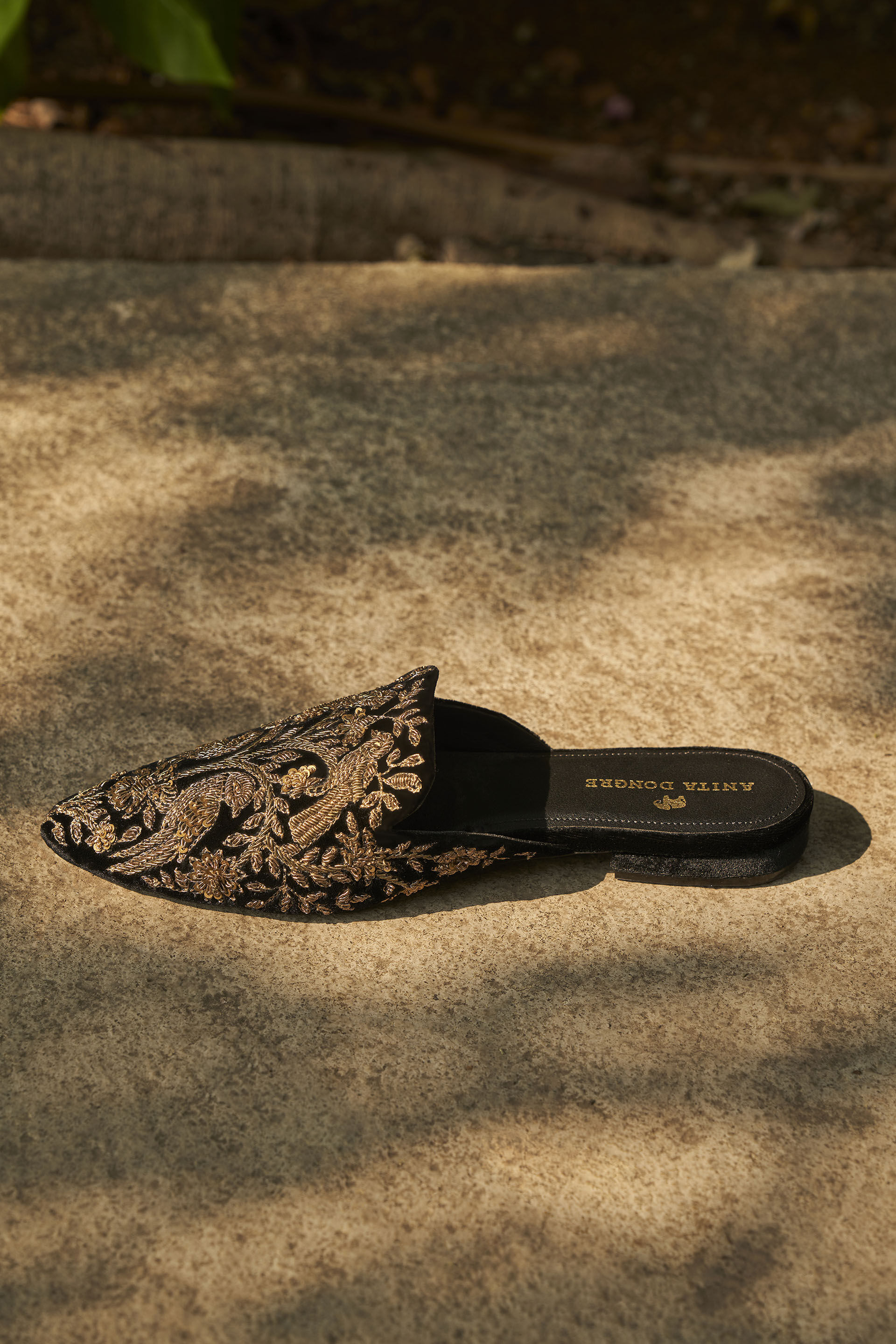 Buy Jaamini Mules Black Online for Women Accessories from Anita Dong