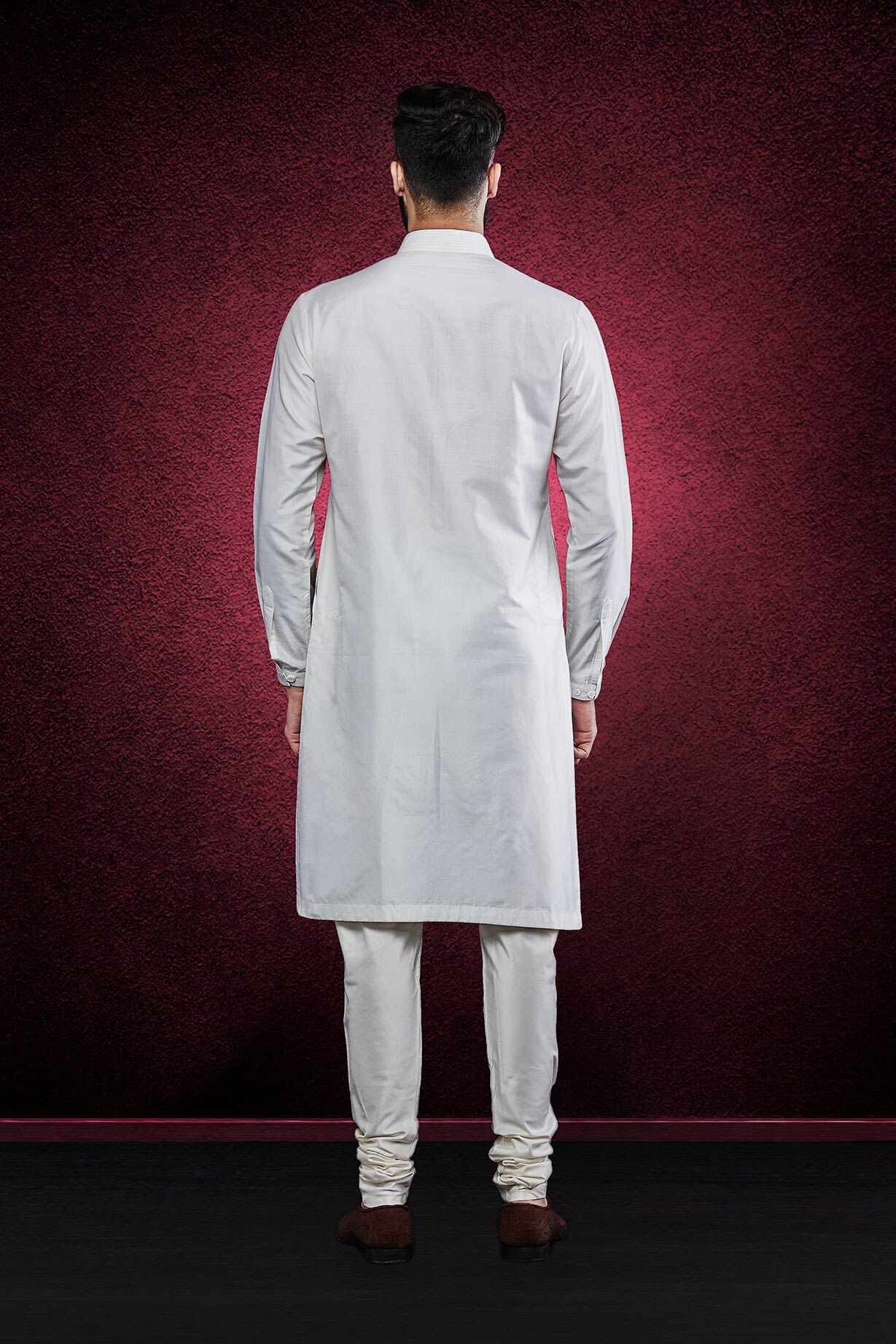 Premvat Kurta- Off White, Off White, image 2