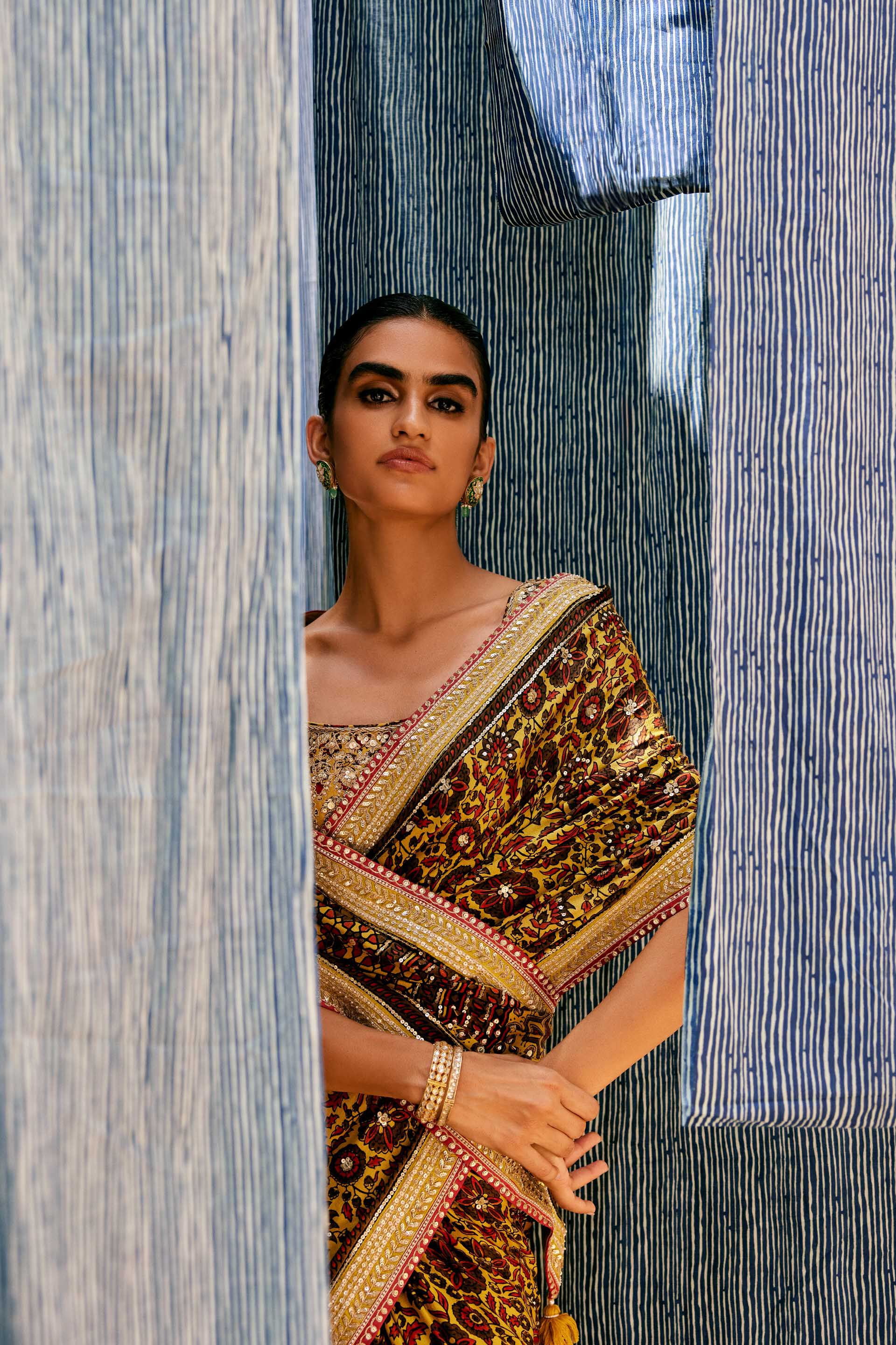 Buy Designer Sarees and Blouses Online Readymade Saree Blouses Anita Dongre