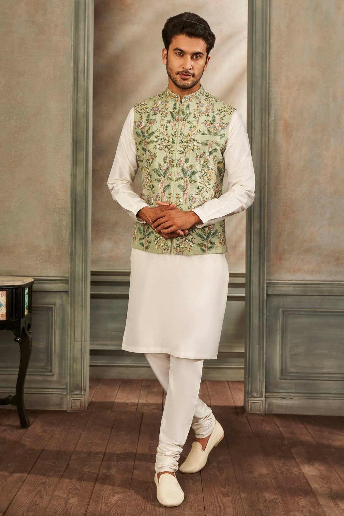 Chhay Bandi- Sage Green, Sage Green, image 1