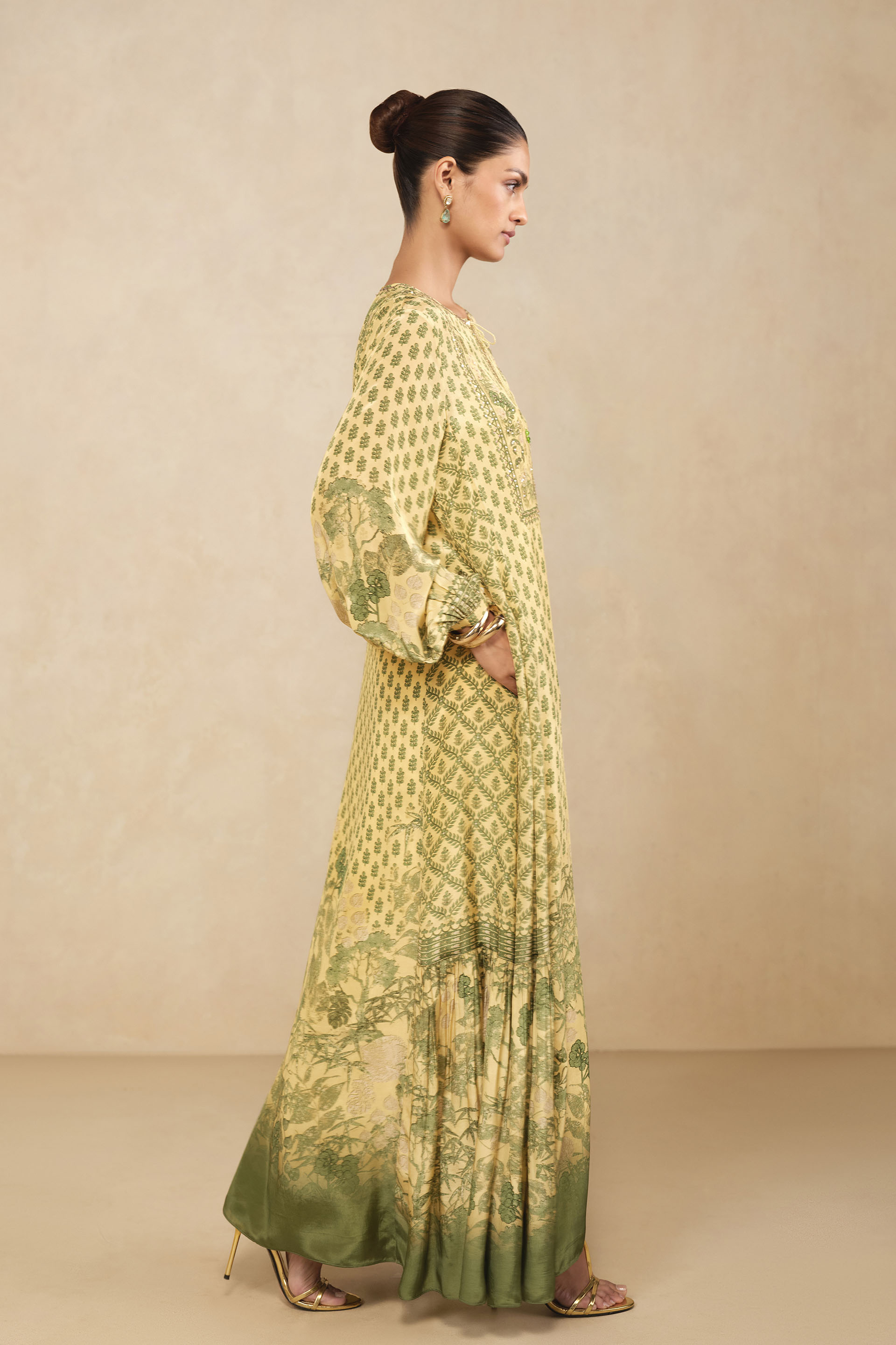 Zia Kaftan - Yellow, Yellow, image 3