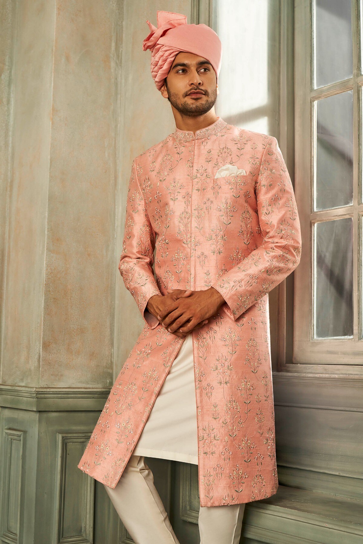 5 - Kulish Sherwani – Pink, image 5