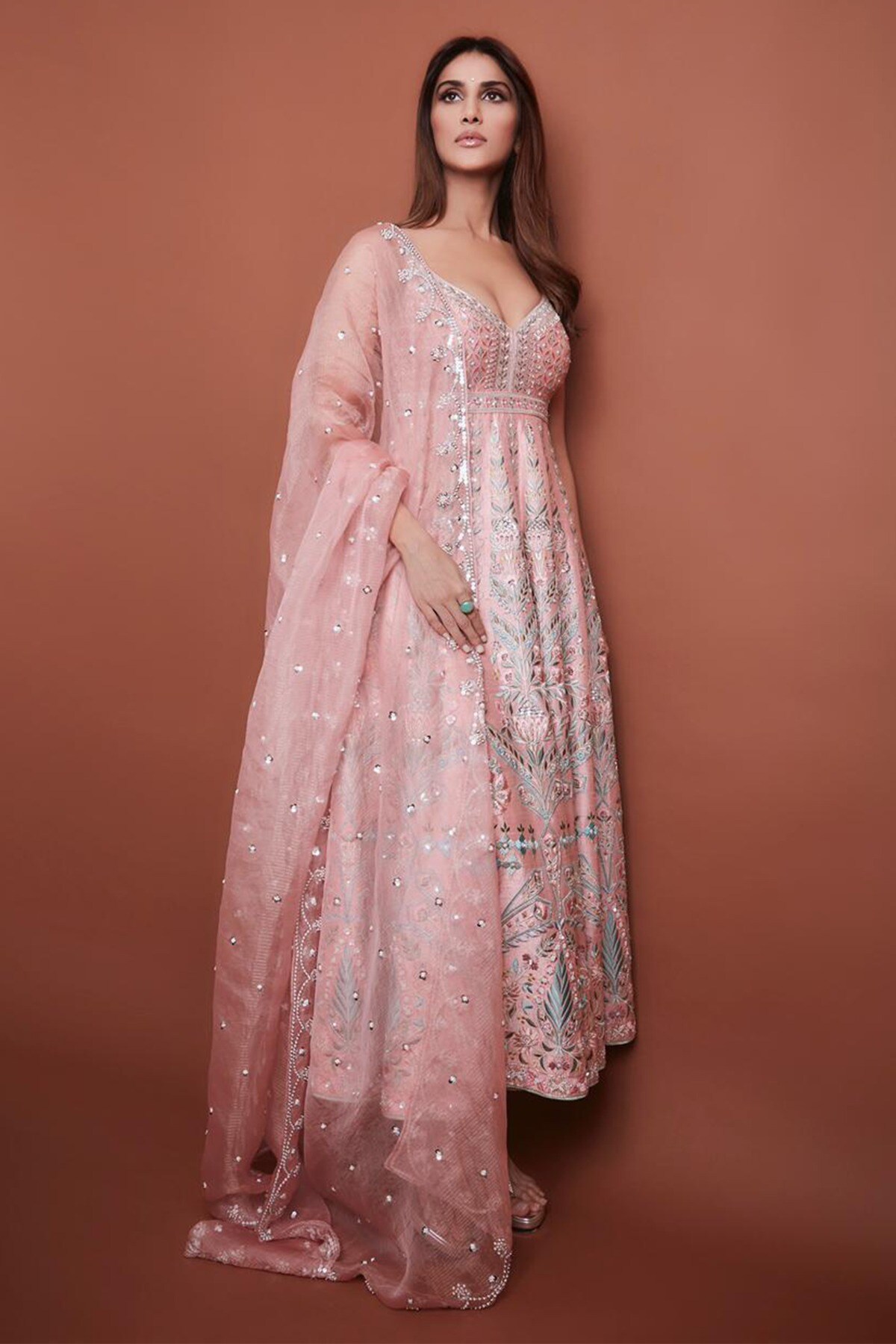 2 - Ghania Kurta Set – Blush, image 2