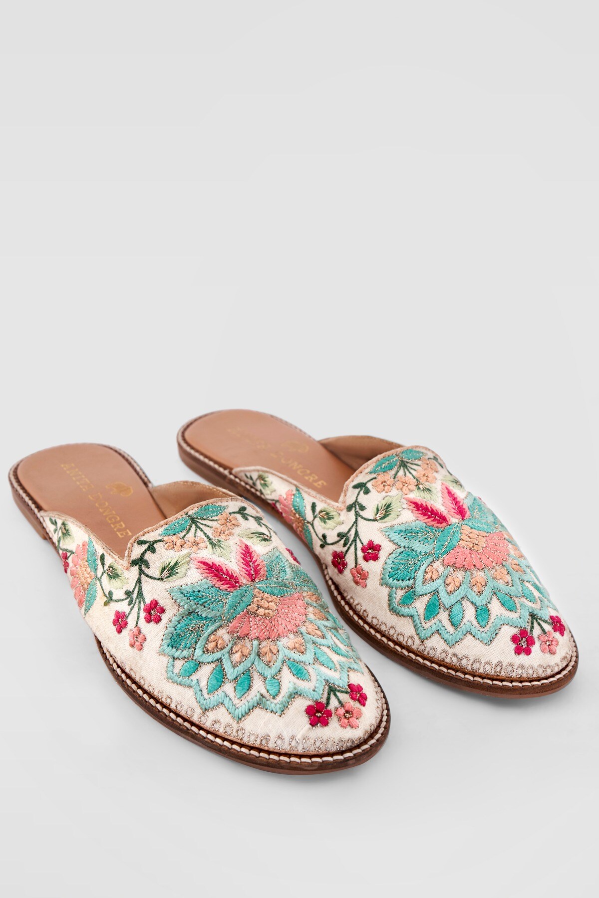 Nargis Embroidered Mojris - Multi Color, Multi, image 4